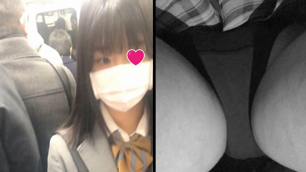 素人痴漢日記９TRAIN目★セミロング正統派美人女子の生態